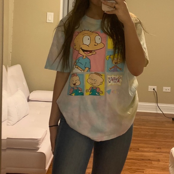 Nickelodeon Tops - Rugrats Tie Dye T-Shirt